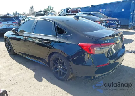 2022 Honda Civic Sport из США, поврежденный, VIN 2HGFE2F58NH572562